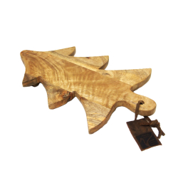 Choinka Deska dekoracyjna z drewna mango S